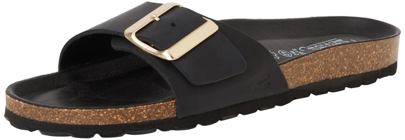 camel active Women 54bon03-400101_42 Snow Shoe, allblack, 9 UK