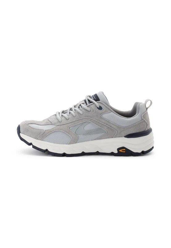 camel active Women's Damen Sneaker aus Nubukleder Grau, Womenswear-42 Snow Shoe, Gray, 9 UK