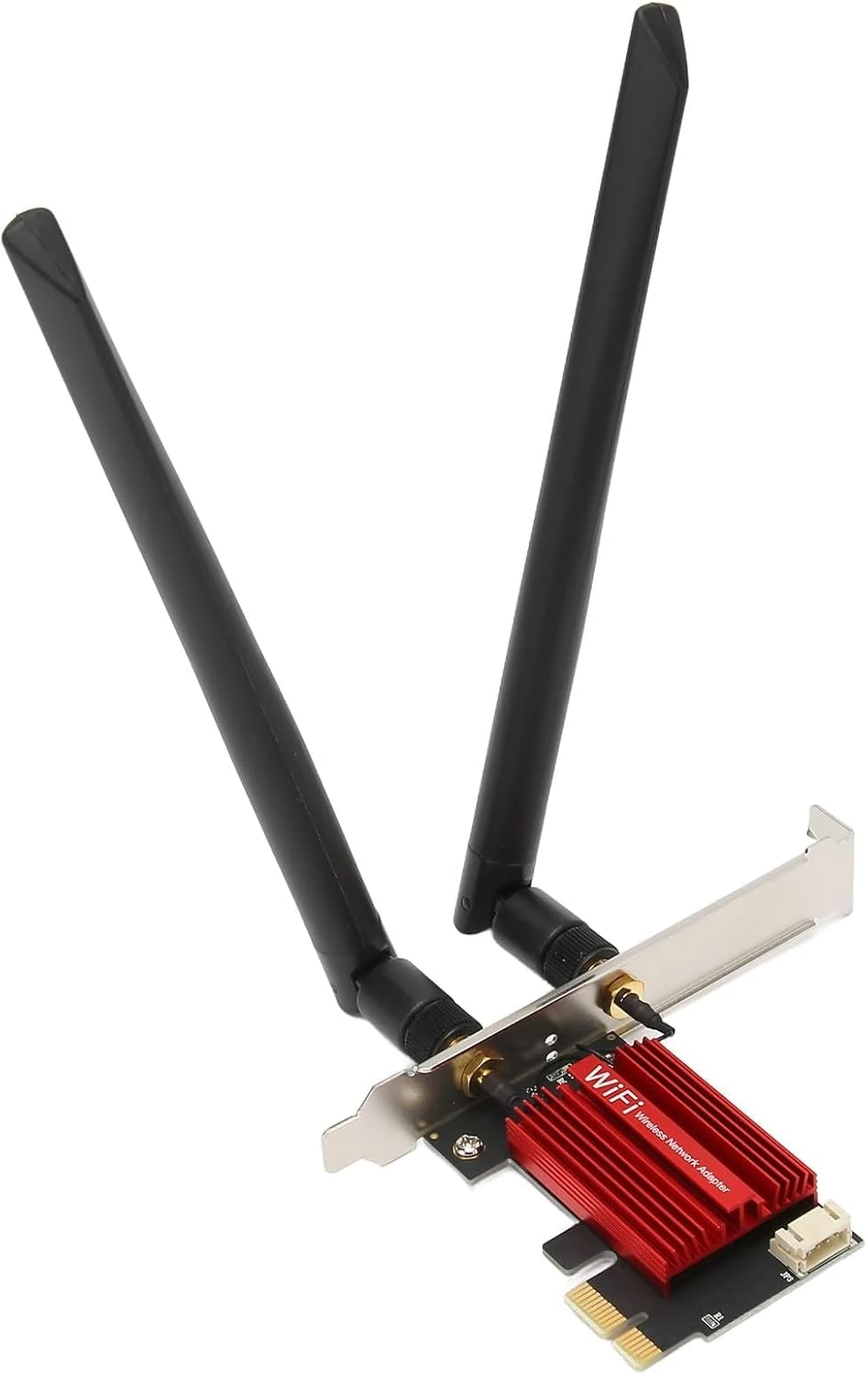 PCIe WiFi Card, AC 1200Mbps Wireless WiFi PCI-E Network Adapter, Bluetooth 4.2, 5GHz/2.4GHz Dual Band PCI Express Internal Network Card, Low-Profile, for Desktop/PC Gaming