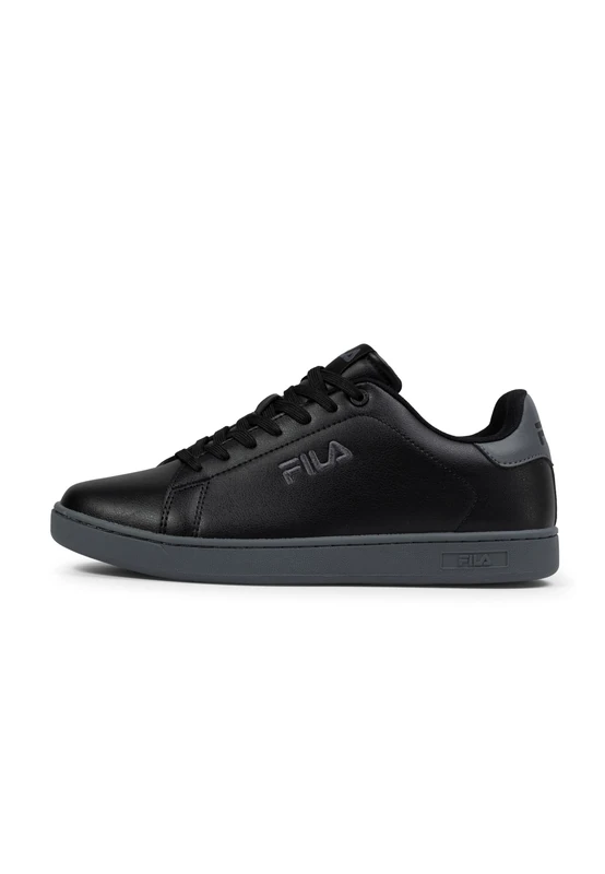 FILA Men's Courtbay Linear Trainers, Black Castlerock, 9.5 UK