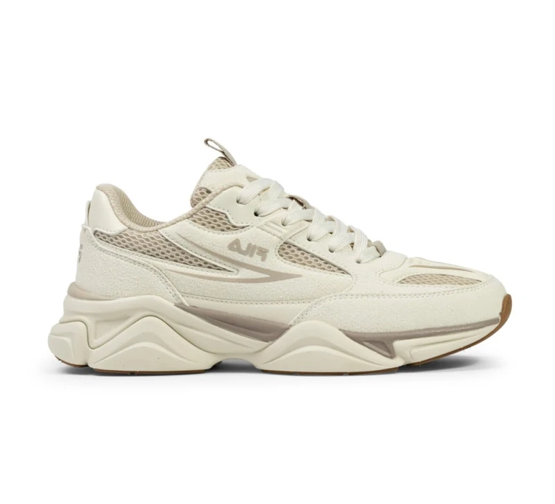 FILA Women's Recade S Wmn Trainers, Antique White Oxford Tan, 37 EU