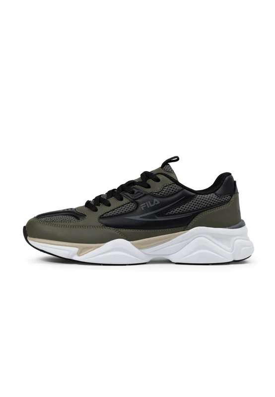 FILA Men's Recade Trainers, Olive Night Castlerock, 12.5 UK