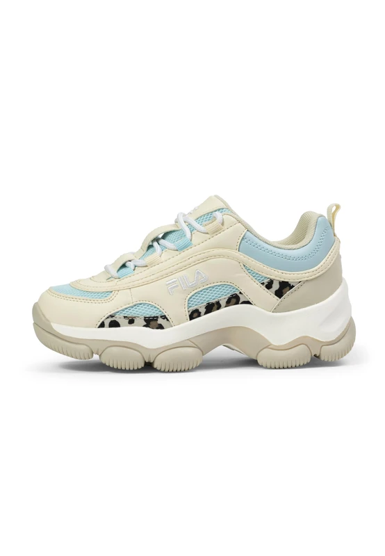 FILA Strada Dreamster CB Teens Trainers, Antique White-Blue Glow, 36 EU, Antique White Blue Glow, 3 UK