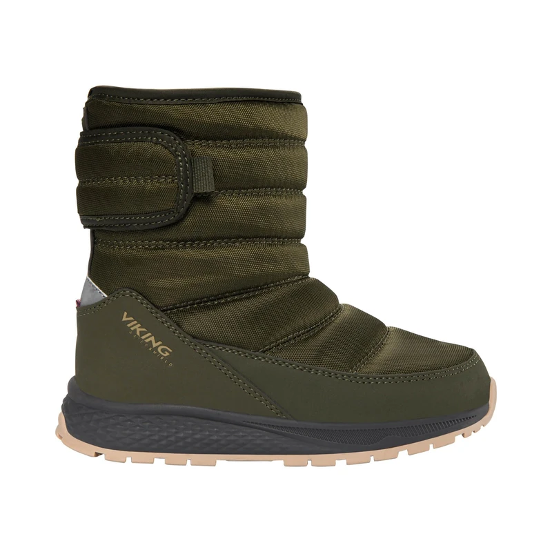Viking Unisex Children's Equip Warm Wp 1v Pull On Equestrian Boot, olive, 1.5 UK Child