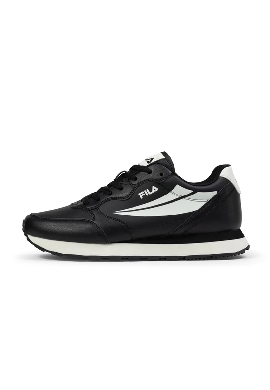 FILA Men's HYPERT P Trainers, Black-Marshmallow, 46 EU, Black Marshmallow, 12 UK