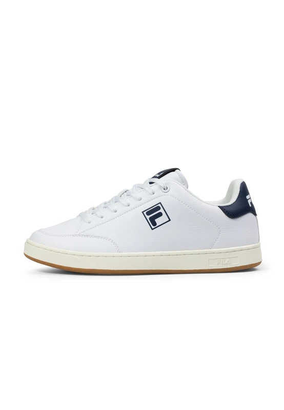FILA Men's Courtbay Trainers, White Navy-Marshmallow, 46 EU, White Fila Navy Marshmallow, 12 UK