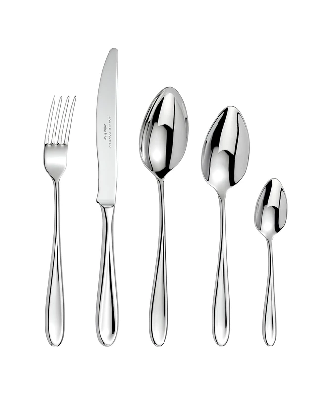 Rivelin 34 Piece 8 Person Cutlery Set by Arthur Price, Silver