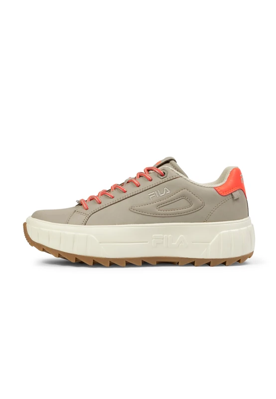 FILA Women Sintra N Wmn Sneaker, Oxford Tan Fiery Coral, 8 UK