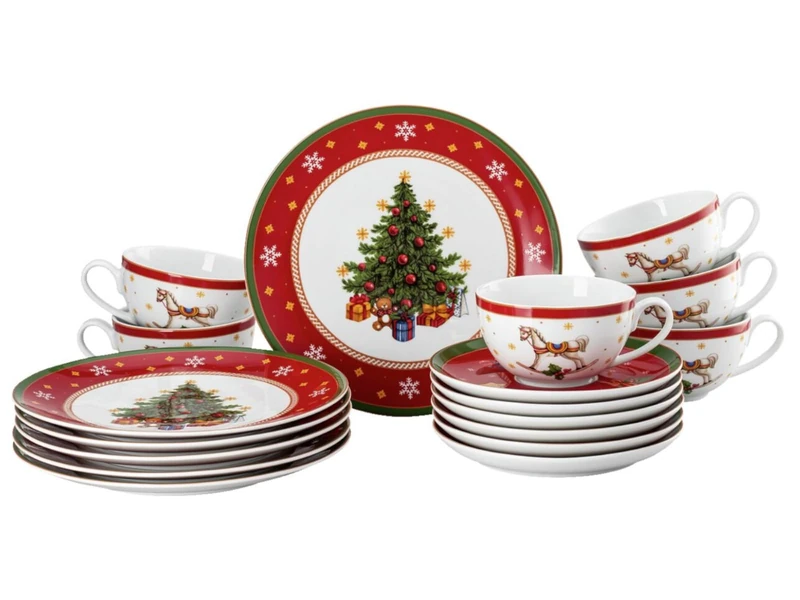 Hutschenreuther Happy Wintertime Coffee Set/Combi 18 Pieces