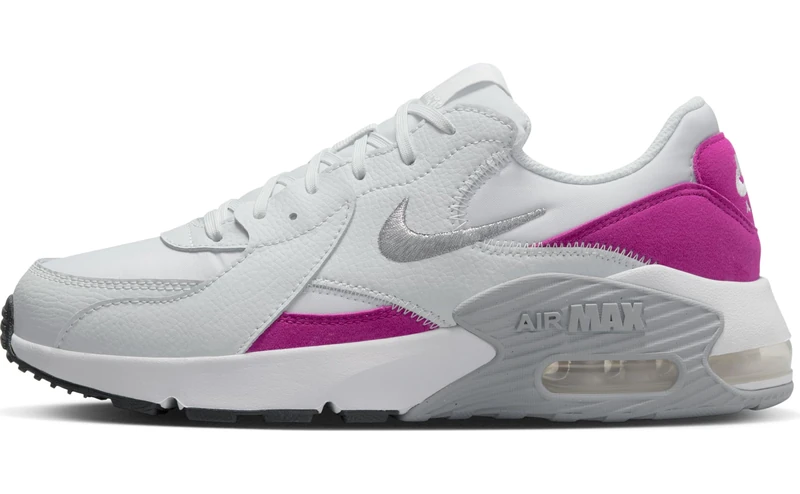 NIKE Women's WMNS AIR MAX EXCEE SE Sneaker, Photon Dust Metallic Silver Wolf Grey, 8 UK