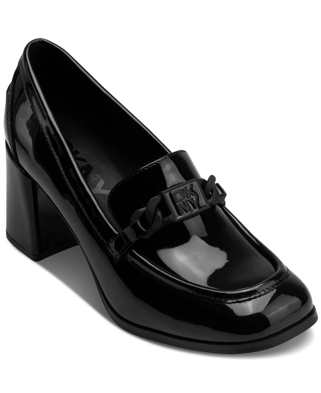 DKNY Women's Prella Pump Loafer, Black, 4.5 UK