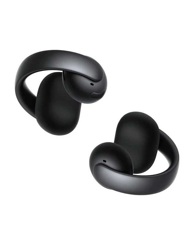 soundcore AeroClip by Anker, Open-Ear Earbuds, Clip-On Headphones, Adaptive Comfort, AI-Powered Clear Calls with 4 Mics, Secure Fit, 12 mm Drivers for Powerful Bass, Hi-Res Audio, Open-Ring Design