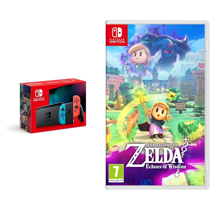 Nintendo Switch (Neon Red/Neon blue) & The Legend of Zelda: Echoes of Wisdom