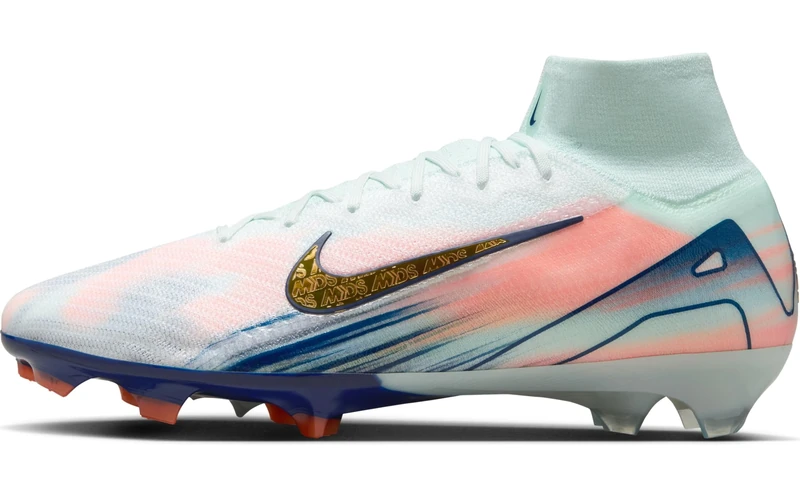 Nike Men's Zoom Superfly 10 Elite Mercurial Dream Speed FG Football Shoe, Barely Green/MTLC Gold Coin, 7 UK