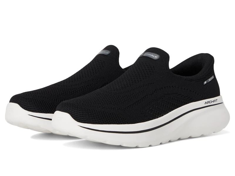Skechers Women's GO Walk Arch FIT N-Joy Arianne Trainers, Black, 5.5 UK