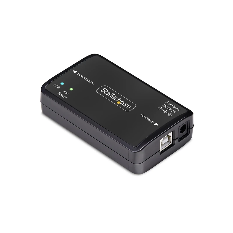 StarTech.com USB Galvanic Isolator 6KV, Electrical Noise Isolator, IP40, DIN Rail, Isolated Power Filter, USB 2.0/1.1, TAA