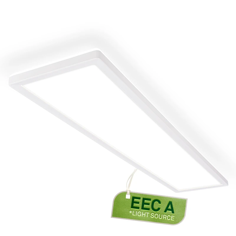 BRILONER - LED Ceiling Lamp 98cm, EEC A Light Source, Efficient 22,5W 4800lm, Slim, Indirect Light, LED Panel, Modern Ceiling Design, Living Room, Kitchen, Bedroom, 98x20x3 cm, White - Image 1