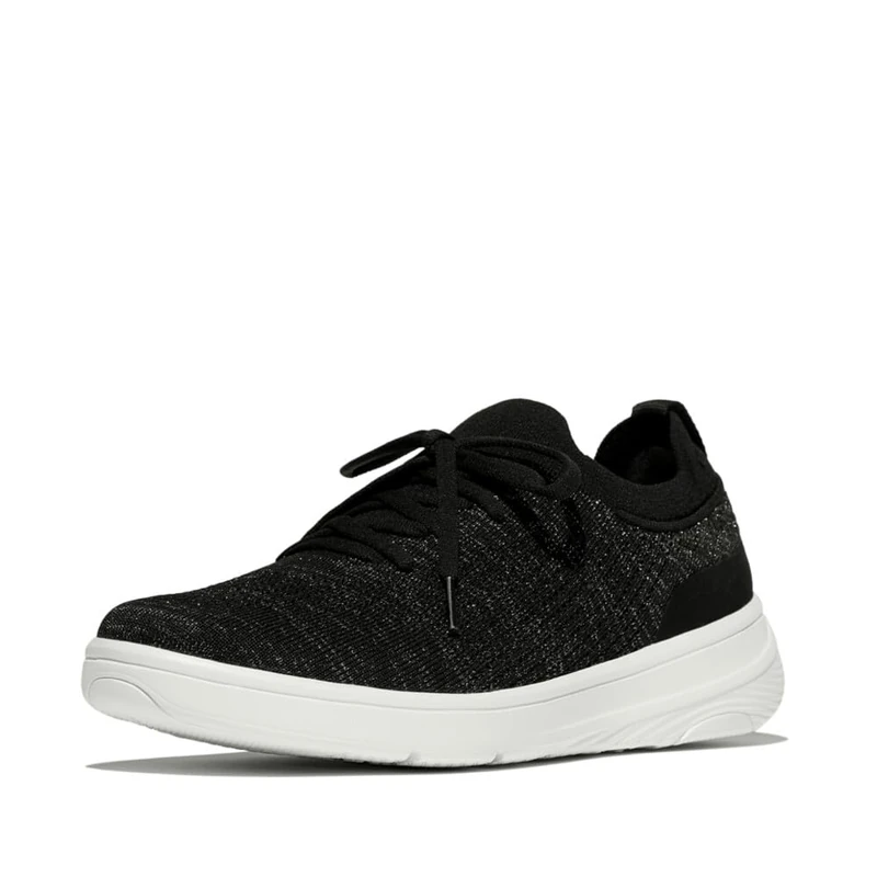 Super-Q Knit Slip-ON Laced Sneakers - Image 1