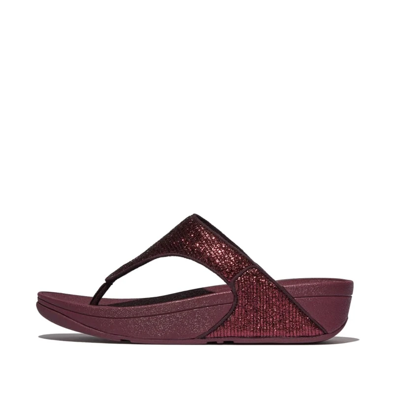 Fitflop LULU CRINKLED-SHIMMER TOE-POST SANDALS