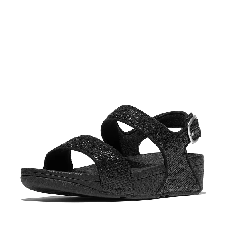 Fitflop LULU CRINKLED-SHIMMER BACK-STRAP SANDALS