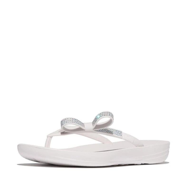 iQUSHION GLITZ-BOW FLIP-FLOPS