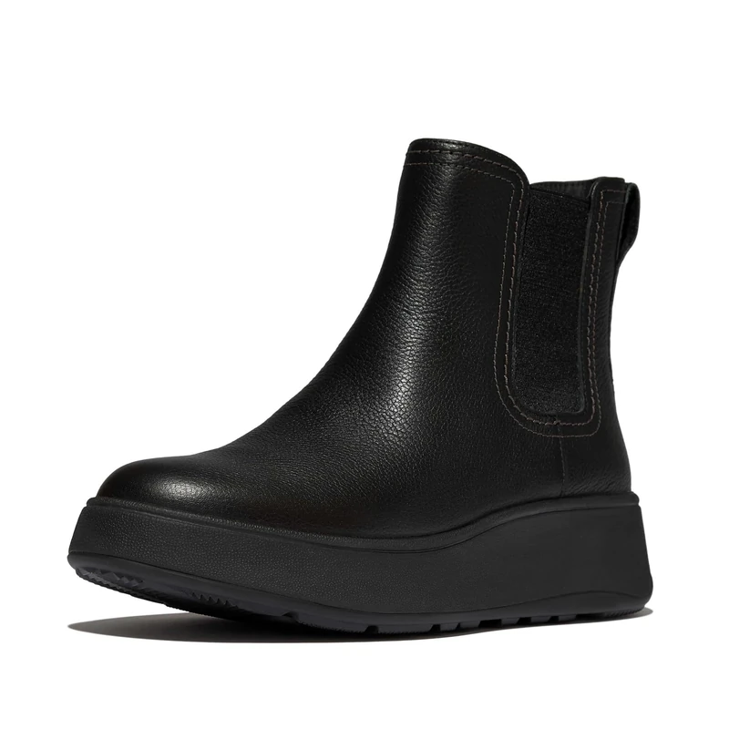 Fitflop F-MODE STITCH WARM TUMBLED-LEATHER CHELSEA BOOTS