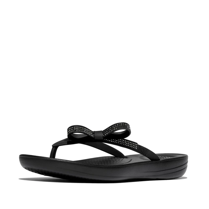 Fitflop iQUSHION GLITZ-BOW FLIP-FLOPS