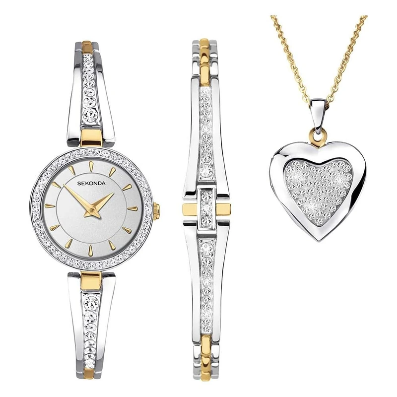 Sekonda 49013 Ladies Watch and Jewellery Gift Set