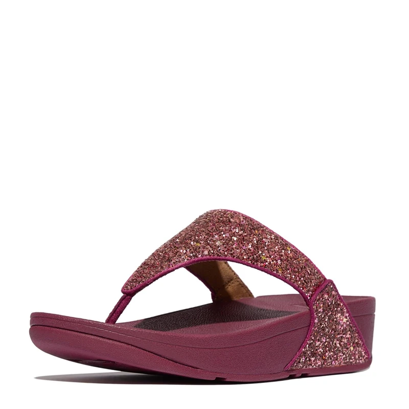 Fitflop LULU MULTI-TONAL GLITTER TOE-POST SANDALS
