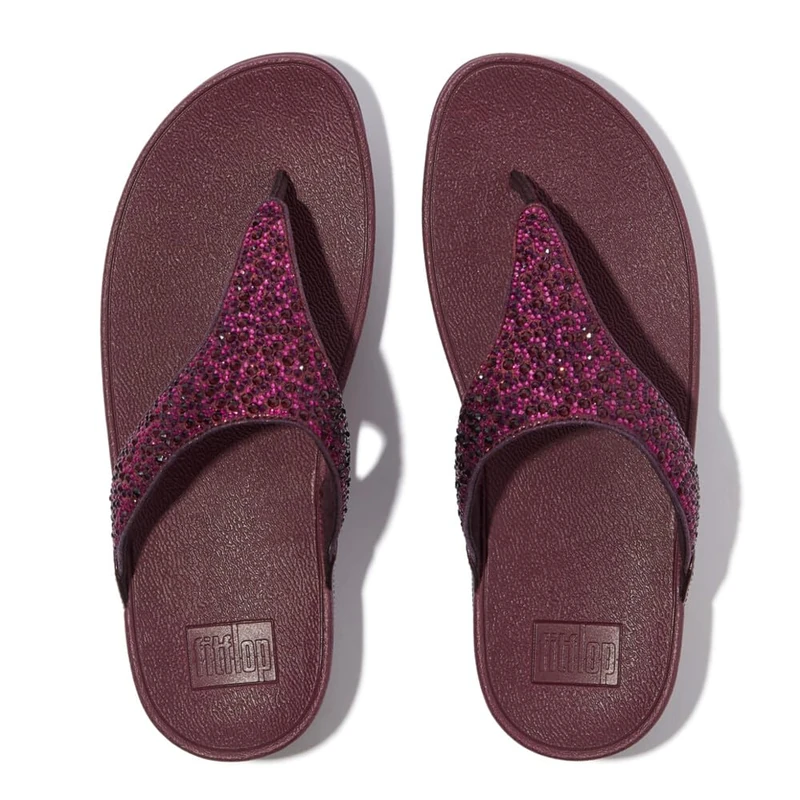 Fitflop LULU CRYSTAL-MIX TOE-POST SANDALS