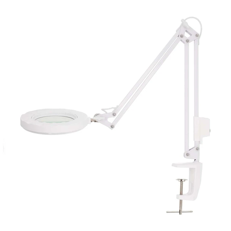 NEDIS Magnifying lamp-Lens strength: 3 dioptres-6500 K-6 W-700 lm-white, Aluminium, 650