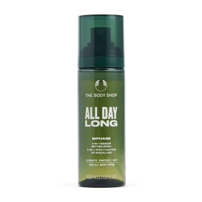 The Body Shop All Day Long 3-in-1 Makeup Setting Spray, 100ml