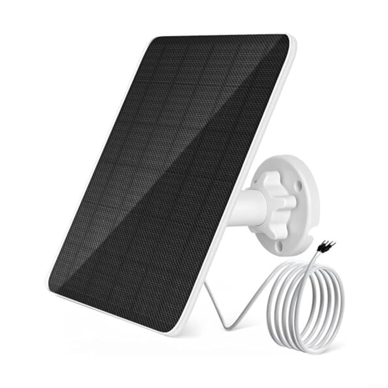 Snowchecking 6W Doorbell Solar Panel For Video Doorbell 2/3/3+/4/5 IP6610ft Charging Cable 5V