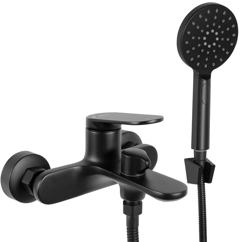 Rea Black Bathroom tap for Bath Marco REA-B5941