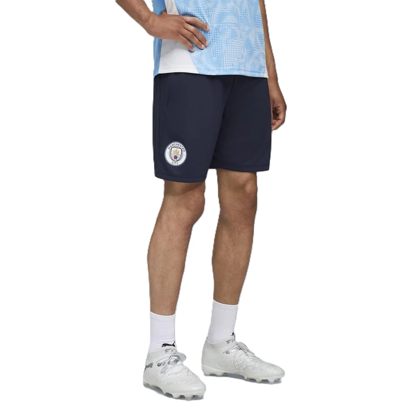 PUMA Manchester City FC Men's Training Shorts with Pockets 25/26, Blue (Deep Navy), m - Image 1
