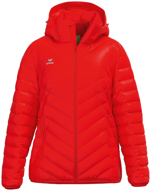 Erima Women's Cmpt Puffer Jacket (2062408), red, 34