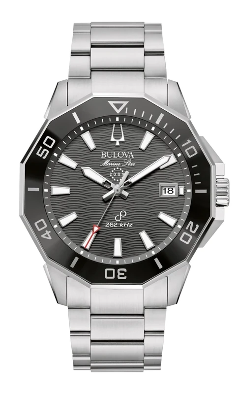 Bulova Men's Analogue Quartz Watch with Stainless Steel Strap 96B434