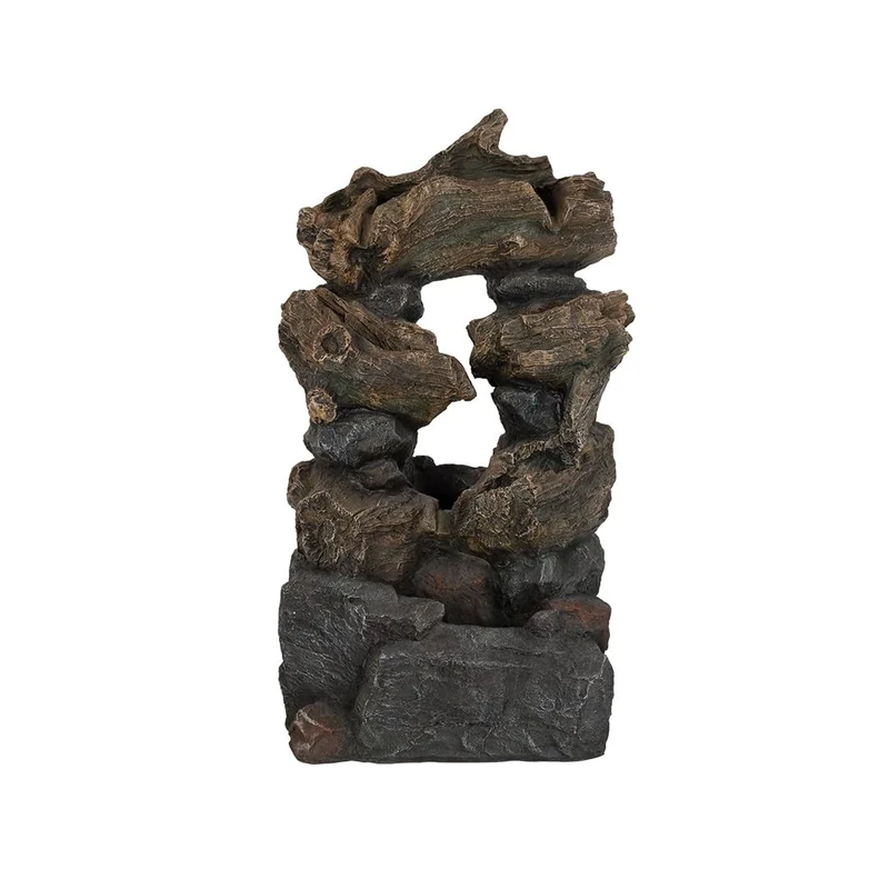 Easy Fountain Sherwood Falls incl LEDs Day & Night Solar Battery Water Feature