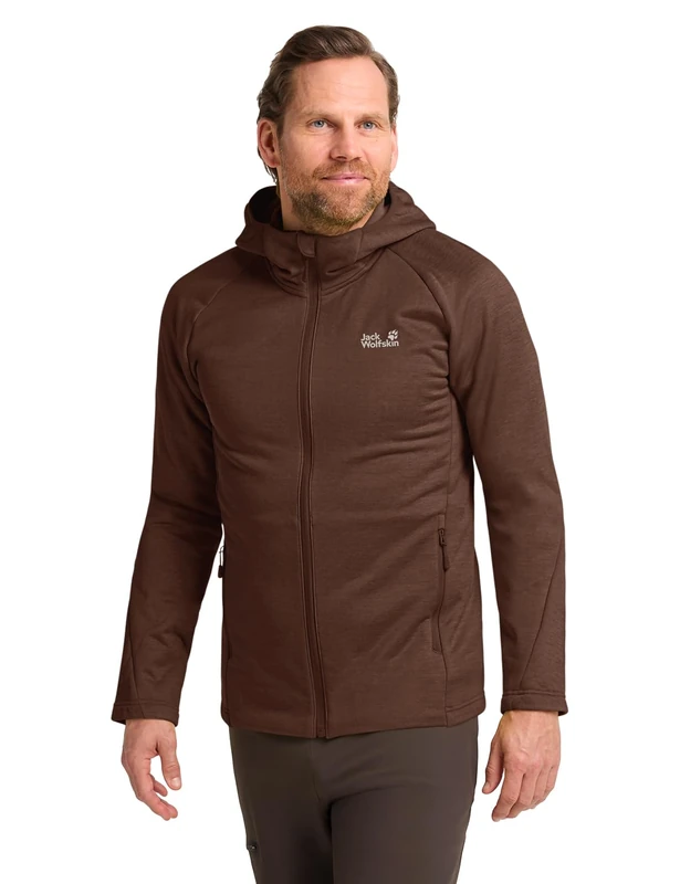 Jack Wolfskin Peak District Hooded FZ M