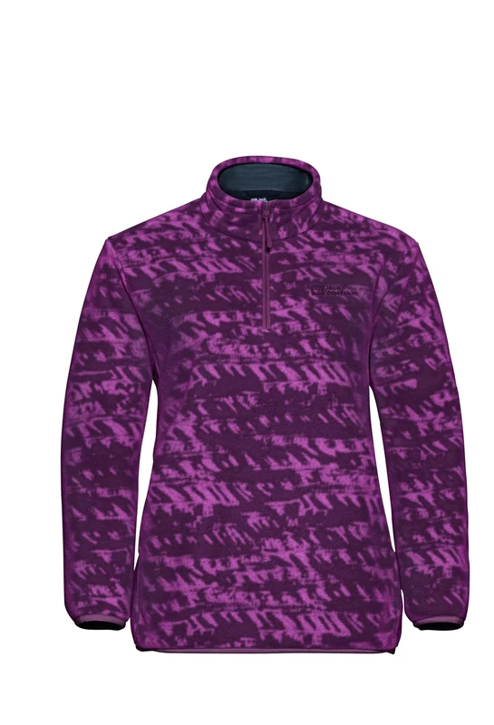 Jack Wolfskin Women's Big Sky Hz W Pullover, Raisin, S - Image 1