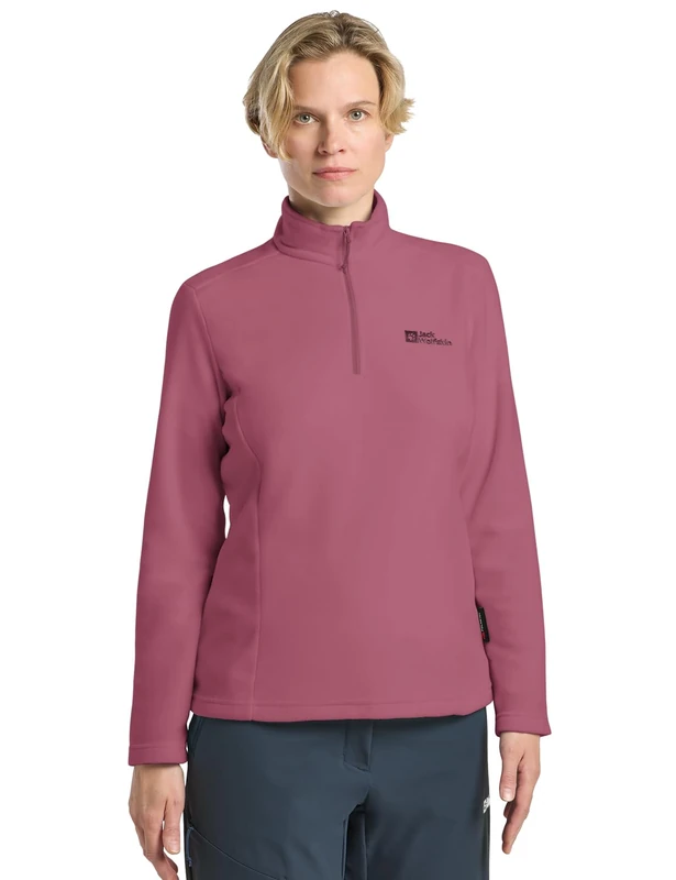 Jack Wolfskin Women's Taunus Hz W Pullover, Raisin, S