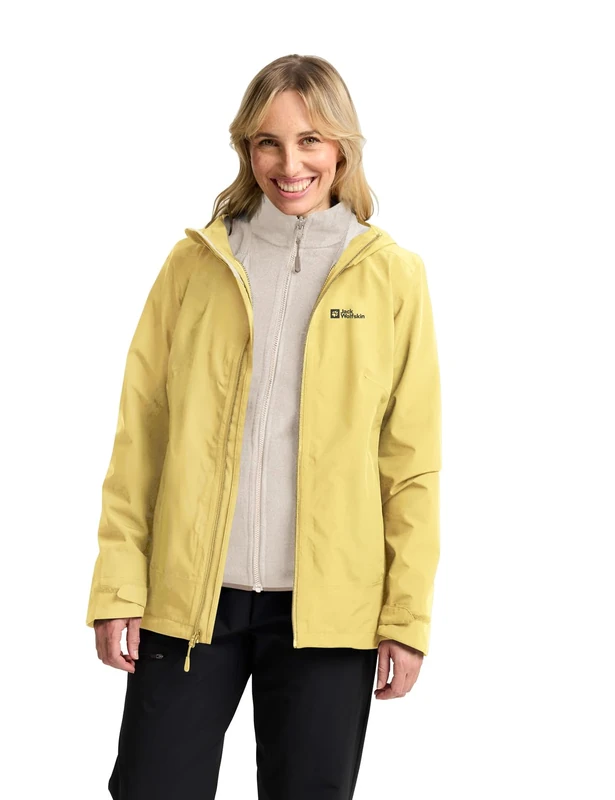 Jack Wolfskin Women's Norrland 3-in-1 Waterproof Insulated Jacket