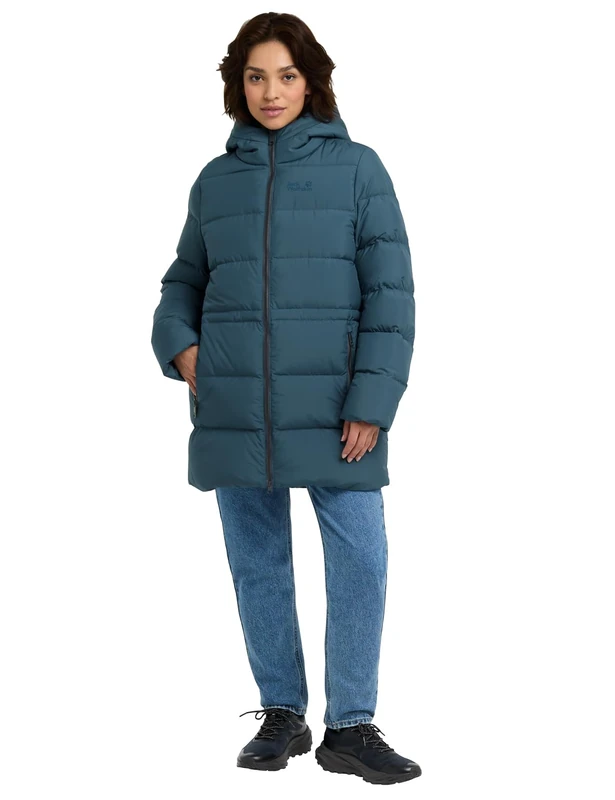 Jack Wolfskin Women's Frozen Palace Long Jacket W Rds Jacket - Image 1