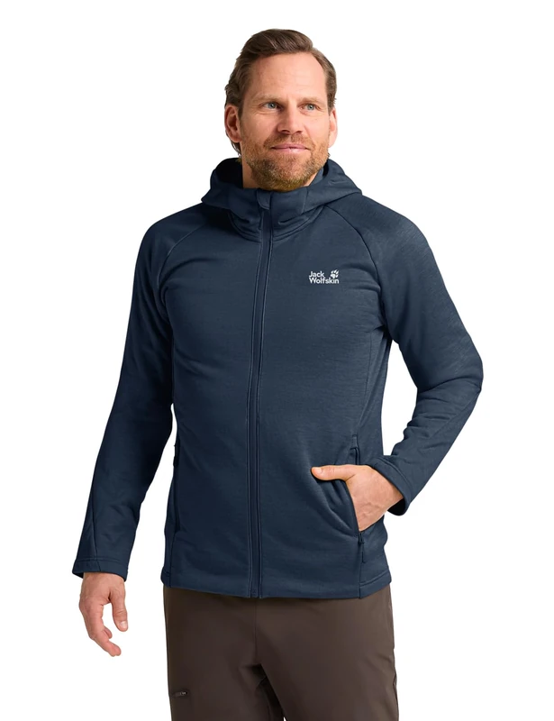 Jack Wolfskin Peak District Hooded FZ M - Image 1