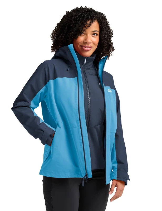 Jack Wolfskin Women's Wild Places 3-in-1 Jacket W Jacket