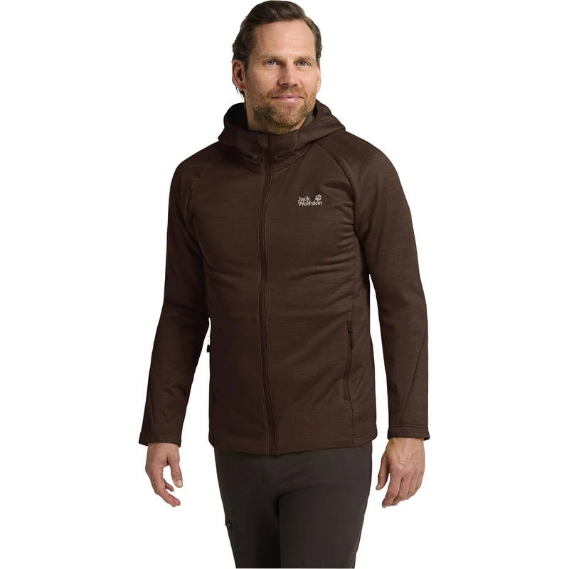 Jack Wolfskin Peak District Hooded FZ M - Image 1