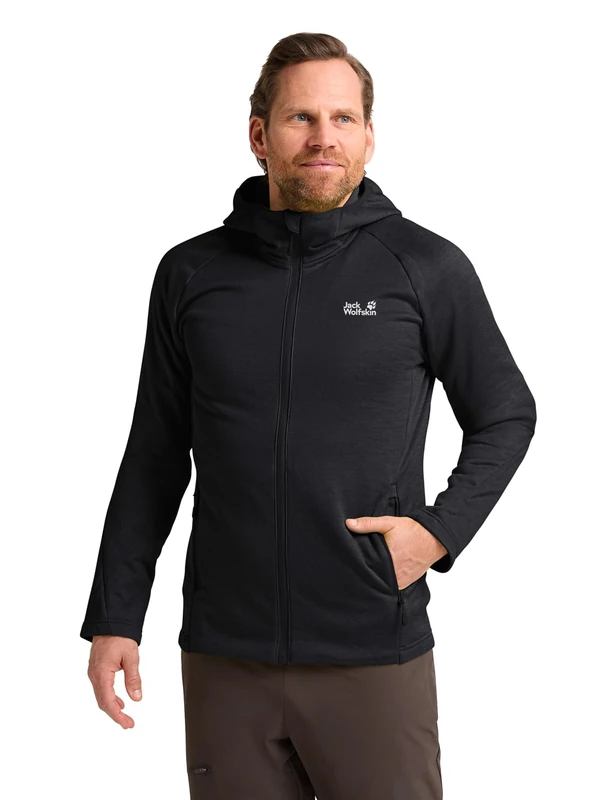 Jack Wolfskin Peak District Hooded FZ M