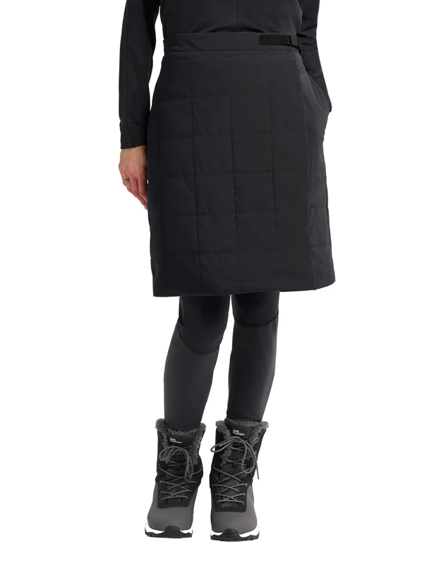 Jack Wolfskin Women's Winterdune Skirt W, Black, XL