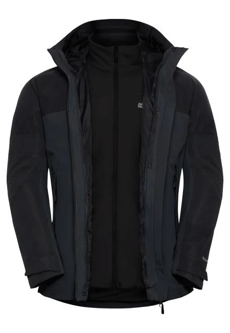 Jack Wolfskin Men's Wild Places 3-in-1 Jacket M Jacket
