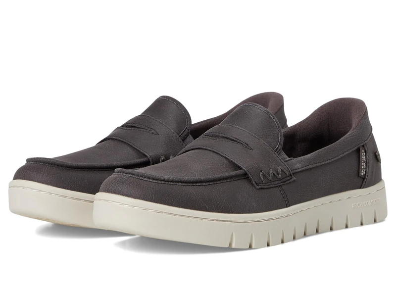 Skechers Women's Hands Free Slip-ins-Arch Comfort-Sunfest Loafer, Darkgray, 4.5 UK